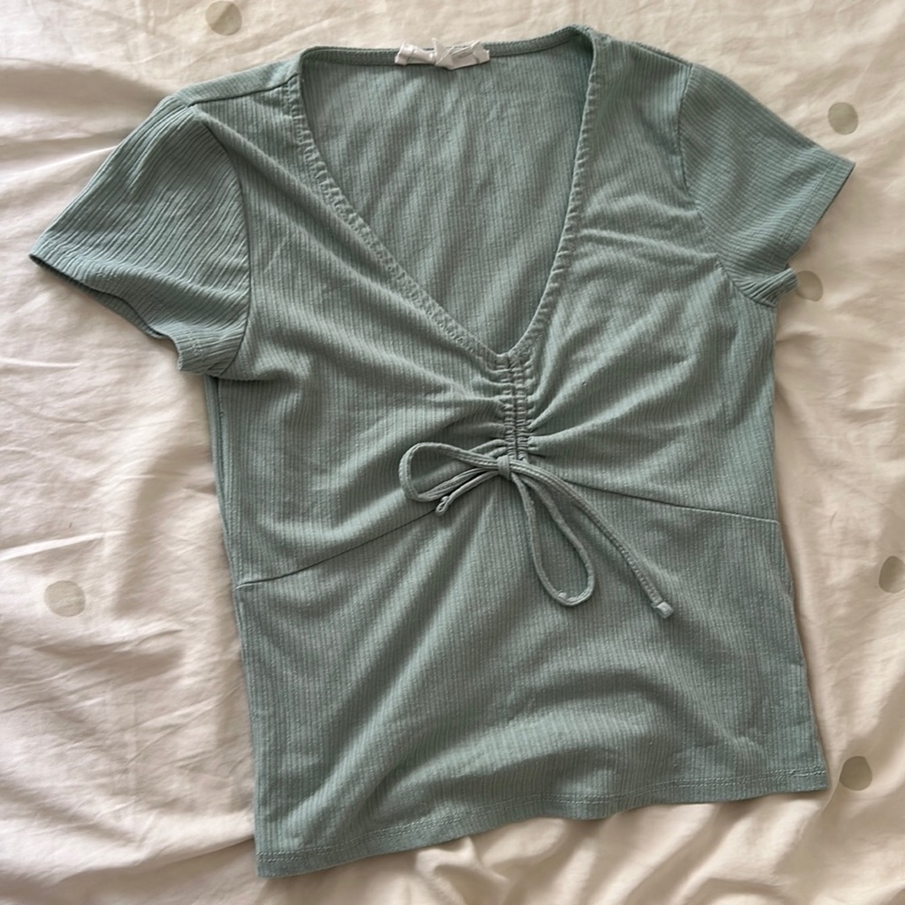 hippe rose adjustable cinched top